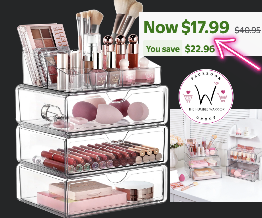 4-Tier Makeup Organizer!